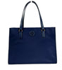 Tory Burch Navy Ella Small Nylon Tote Bag Purse 160633