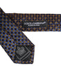 Dolce &amp; Gabbana Multicolor Circles Silk Adjustable Necktie Tie