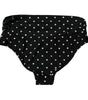 Bas de bikini noir à pois Dolce &amp; Gabbana