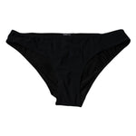 Dolce &amp; Gabbana Black Nylon Stretch Mid Waist Panty Underwear