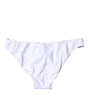 Dolce & Gabbana White Nylon Beachwear Bikini Bottom Swimwear