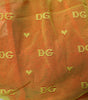 Dolce &amp; Gabbana Red Yellow Tulle Mid Waist Panty Underwear
