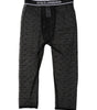 Dolce &amp; Gabbana Black DG Logo Nylon Cropped Tights Underwear