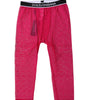 Dolce & Gabbana Fuchsia DG Logo Nylon Cropped Tights Underwear