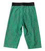 Dolce &amp; Gabbana Green Logo Monogram Cropped Tights Underwear
