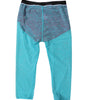 Dolce & Gabbana Blue Fuchsia Logo Lingerie Cropped Underwear