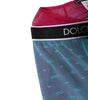Dolce & Gabbana Blue Fuchsia Logo Lingerie Cropped Underwear