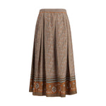 Valentino Knit lurex midi Skirt