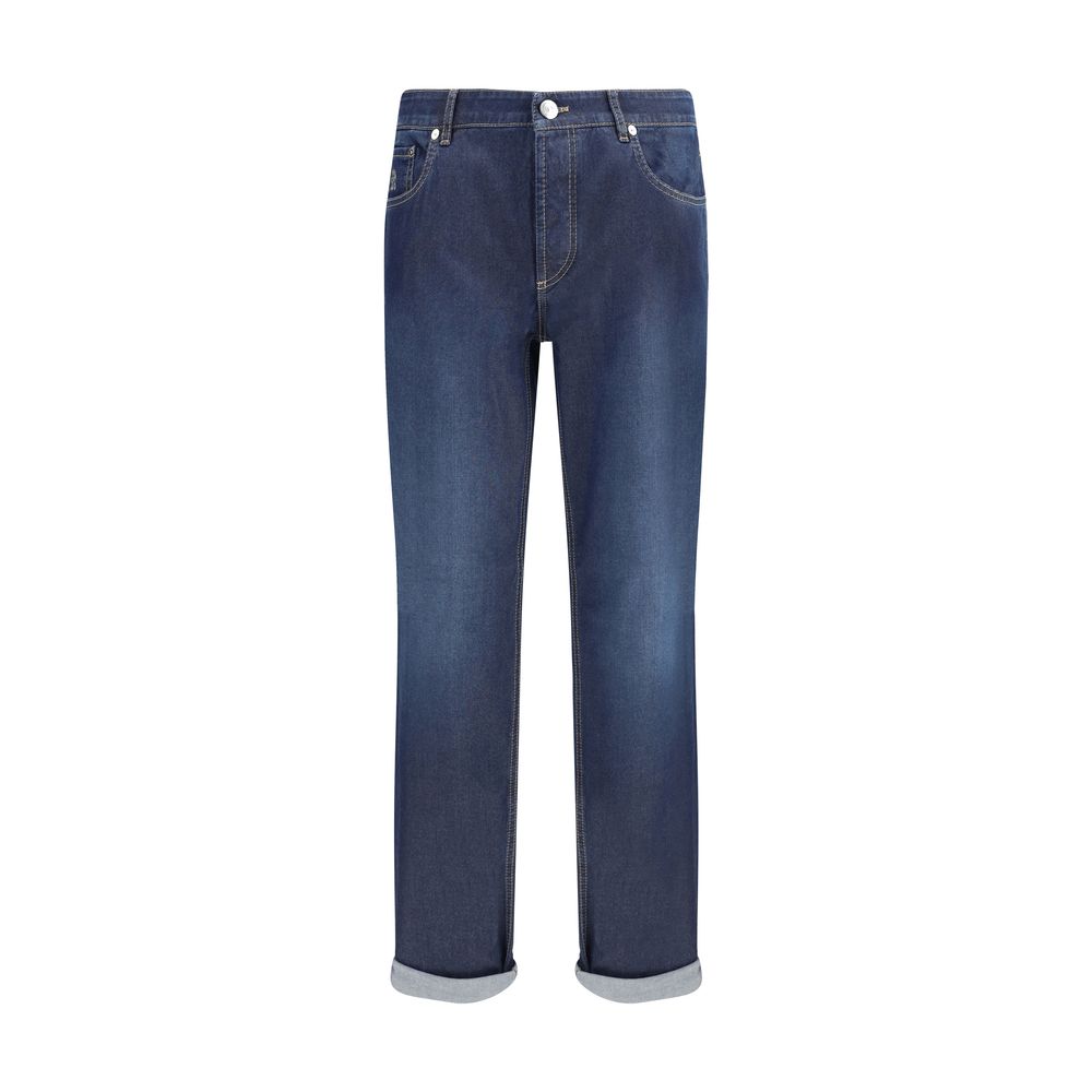 Brunello Cucinelli Jean coupe traditionnelle