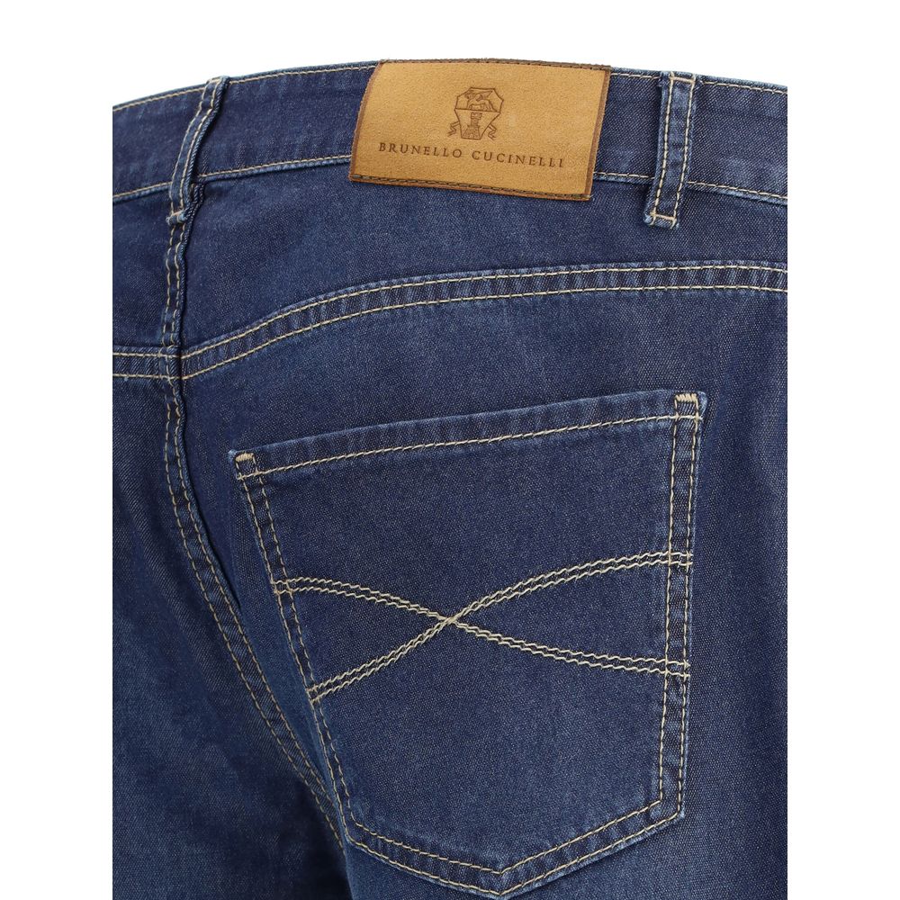 Brunello Cucinelli Jean coupe traditionnelle