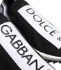 Dolce & Gabbana Black White Slip On Sorrento Sneakers Shoes