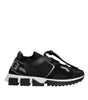 Dolce & Gabbana Black Mesh Sorrento Trekking Sneakers Shoes
