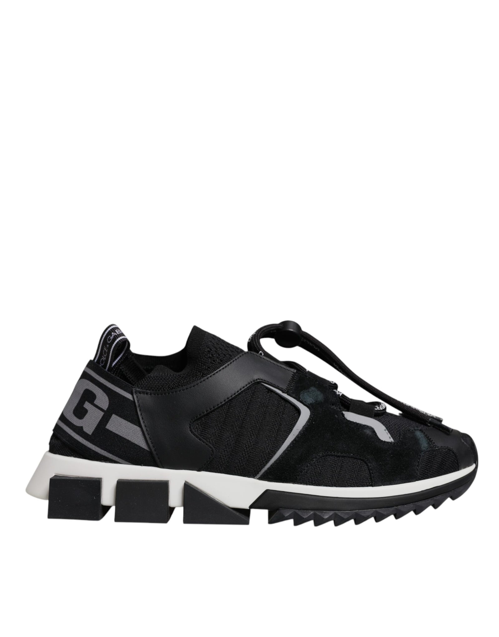 Baskets de randonnée Sorrento noires en maille Dolce &amp; Gabbana
