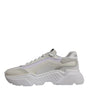 Dolce & Gabbana White Daymaster Low Top Sneakers Shoes