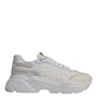 Dolce & Gabbana White Daymaster Low Top Sneakers Shoes