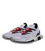 Dolce & Gabbana White SORRENTO Sport Stretch Sneakers Shoes