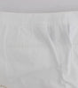 Dolce & Gabbana Elegant White Floral Cutout Dress Pants