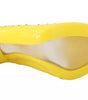 Chaussures à talons en cristal jaune Dolce & Gabbana CINDERELLA