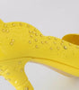 Chaussures à talons en cristal jaune Dolce & Gabbana CINDERELLA