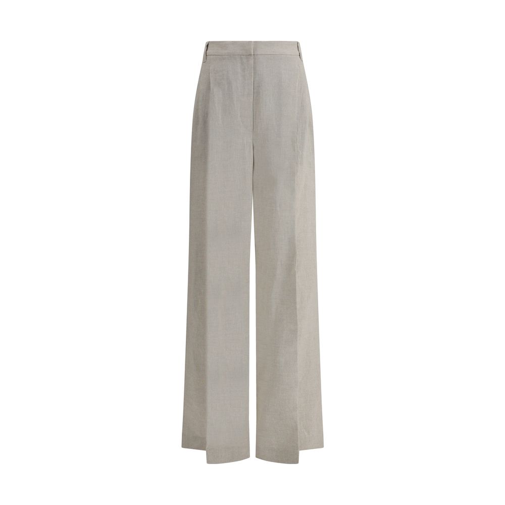 Pantalon en lin Brunello Cucinelli
