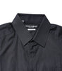 Chemise à manches longues en coton bleu foncé Dolce &amp; Gabbana