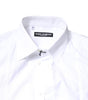 Chemise habillée à manches longues en coton blanc Dolce &amp; Gabbana