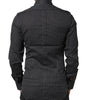 Chemise homme en coton à motifs Dolce &amp; Gabbana noir et doré