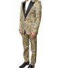 Dolce &amp; Gabbana Costume 3 pièces camouflage multicolore SICILIA