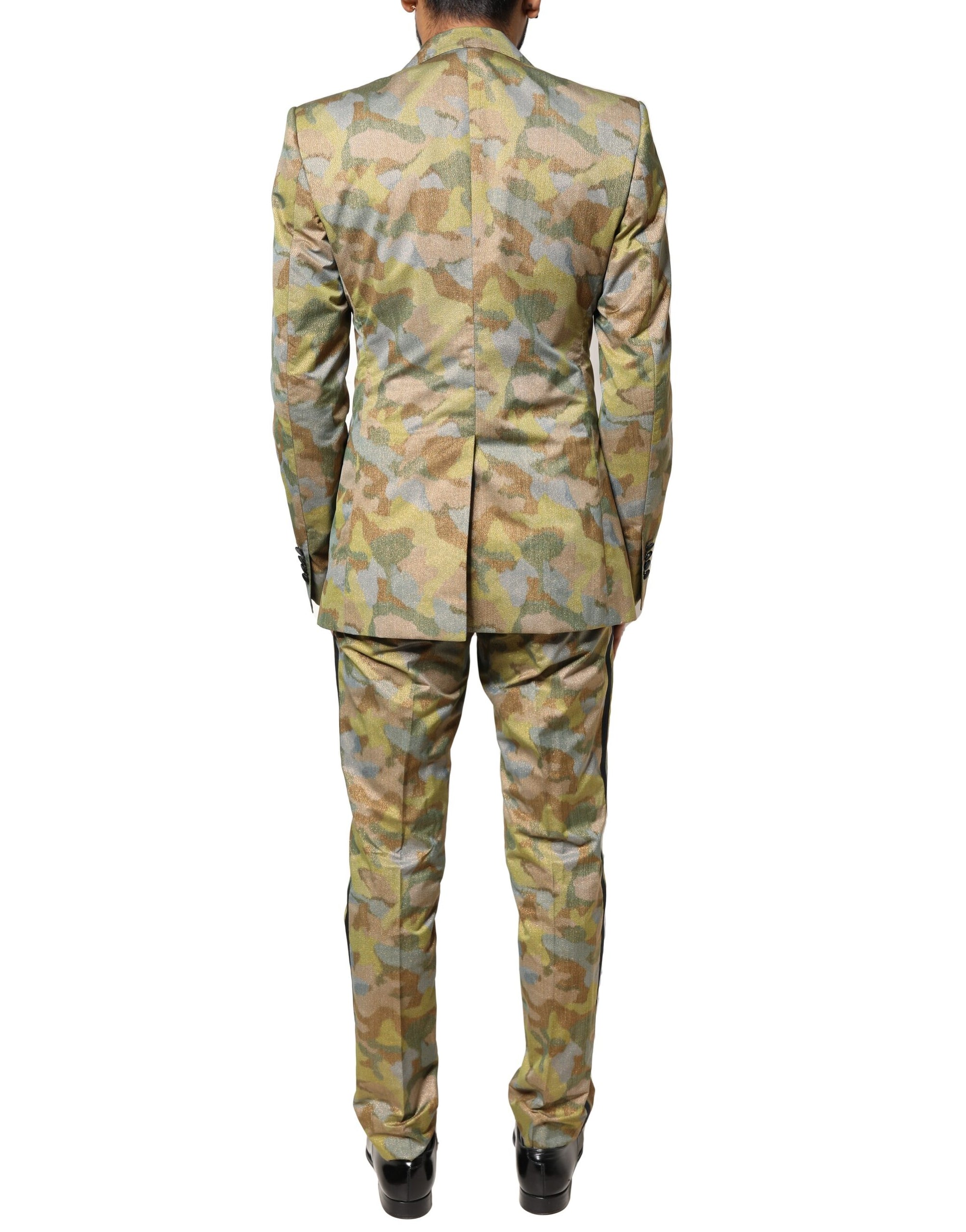 Dolce &amp; Gabbana Costume 3 pièces camouflage multicolore SICILIA