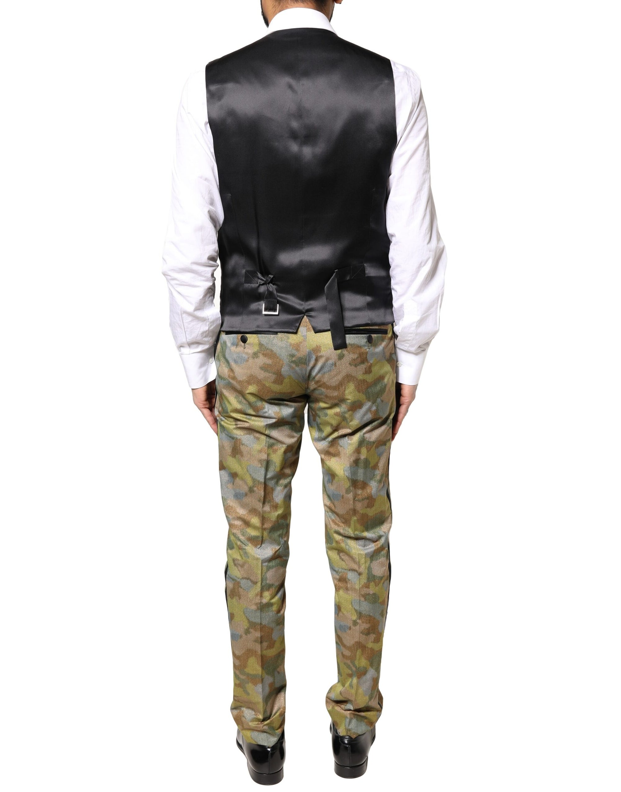 Dolce &amp; Gabbana Costume 3 pièces camouflage multicolore SICILIA