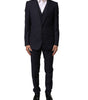 Dolce & Gabbana Black Fantasy MARTINI 3 Piece Formal Suit