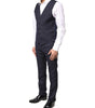 Dolce & Gabbana Black Fantasy MARTINI 3 Piece Formal Suit