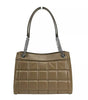 Michael Kors Susan Medium Chain Shoulder Tote Bag Driftwood