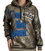 Dolce & Gabbana Im The Queen Jaquard Gold Sweatshirt  Hoodie