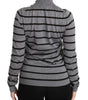 Dolce & Gabbana Gray Cashmere Silk Turtleneck Sweater