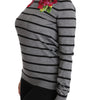 Dolce & Gabbana Gray Cashmere Silk Turtleneck Sweater