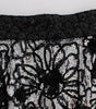 Dolce & Gabbana Sequined High Waist Designer Mini Shorts
