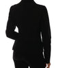 Dolce & Gabbana Black Nylon Net Blazer Jacket