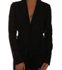 Dolce & Gabbana Black Nylon Net Blazer Jacket