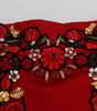 Dolce & Gabbana Elegant Silk High Waist Embroidered Shorts