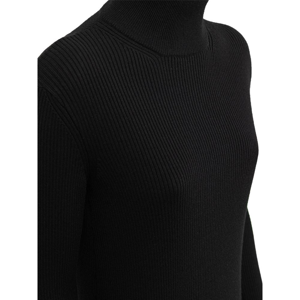 Bottega Veneta Long en laine noire