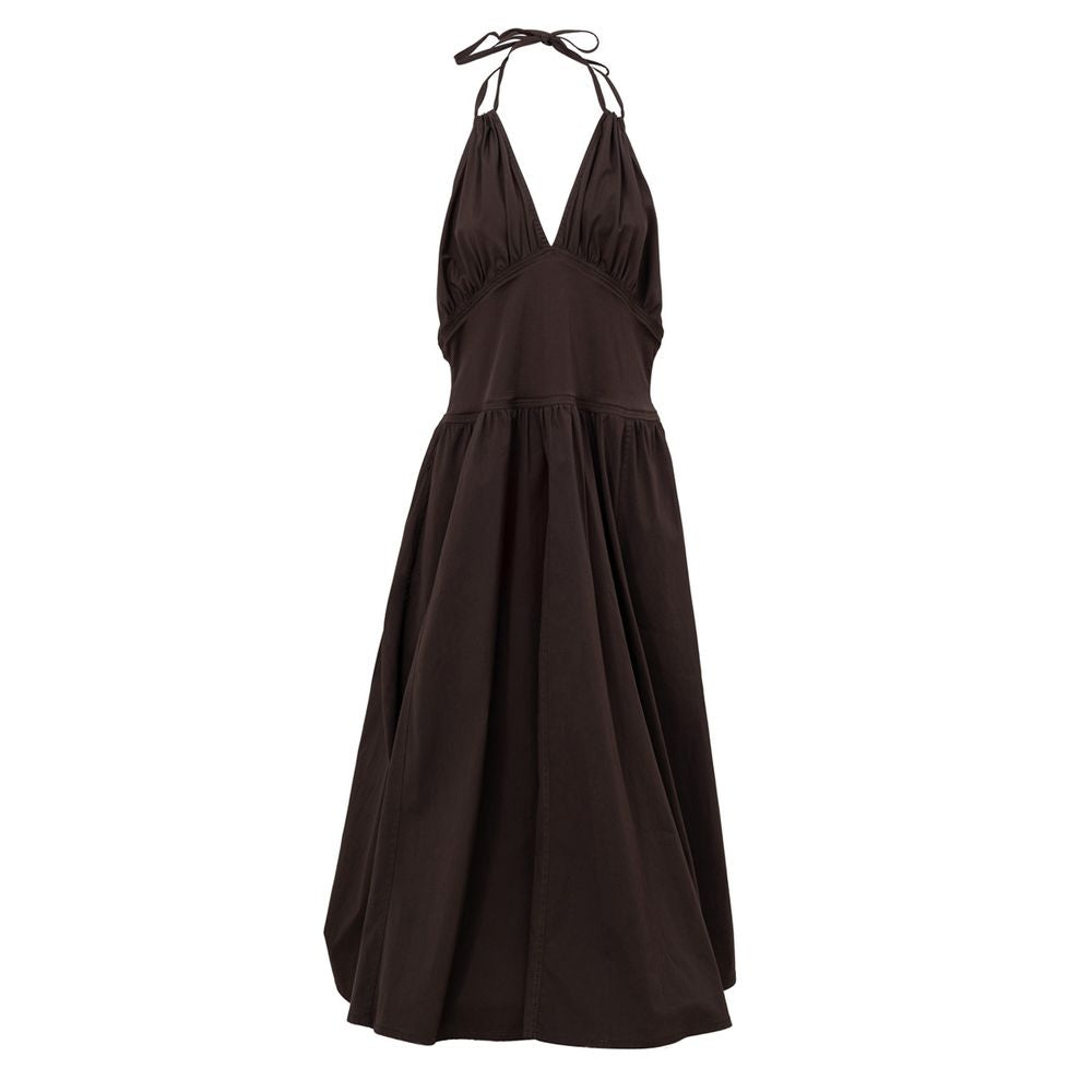 Bottega Veneta Brown Cotton Long