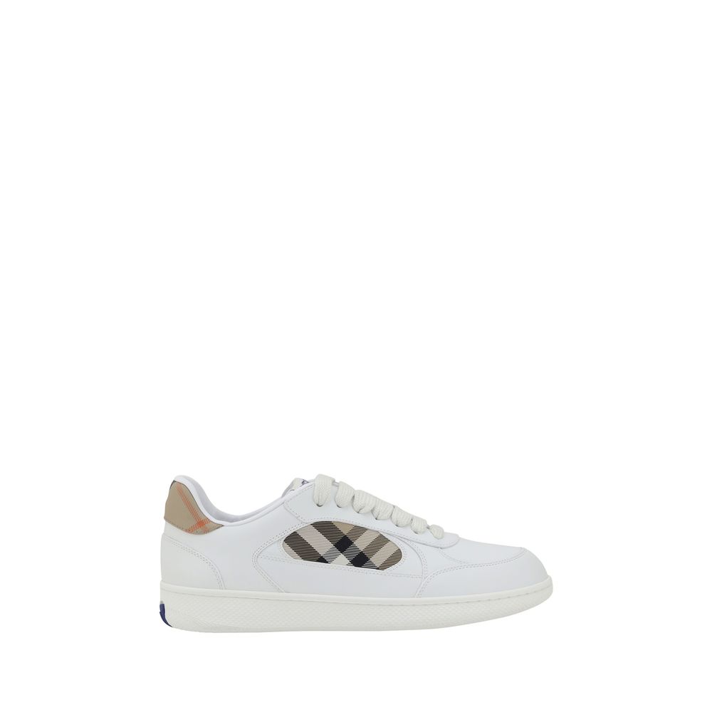 Baskets en cuir Burberry
