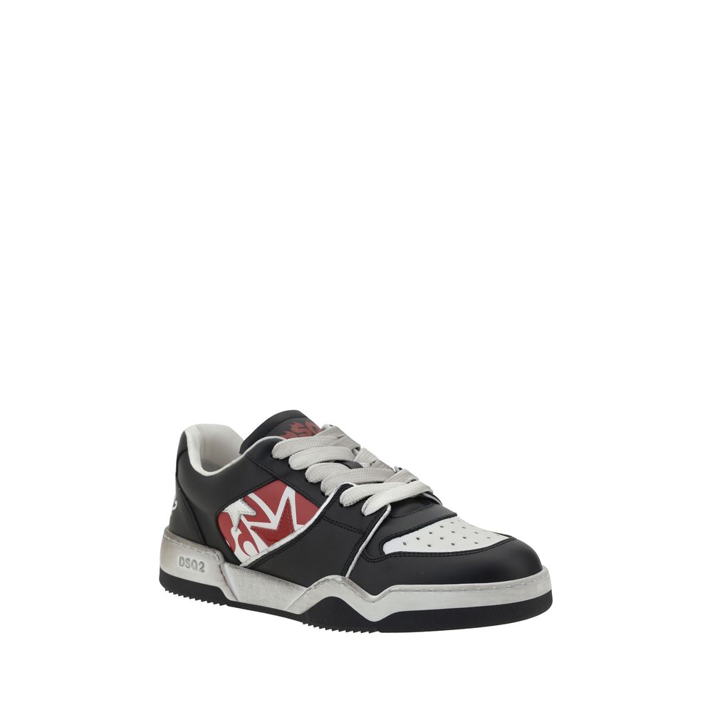 Baskets en cuir Dsquared²