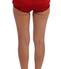 Dolce & Gabbana Enchanted Sicily Crystal-Embellished Silk Shorts