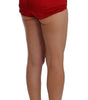 Dolce & Gabbana Enchanted Sicily Crystal-Embellished Silk Shorts