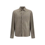 Brunello Cucinelli Suede Shirt