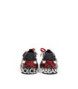 Dolce & Gabbana Black And White Leather Sneaker