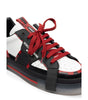 Dolce & Gabbana Black And White Leather Sneaker