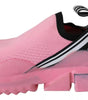 Dolce & Gabbana Pink Low Top Sorrento Sneakers Slip On Casual Shoes